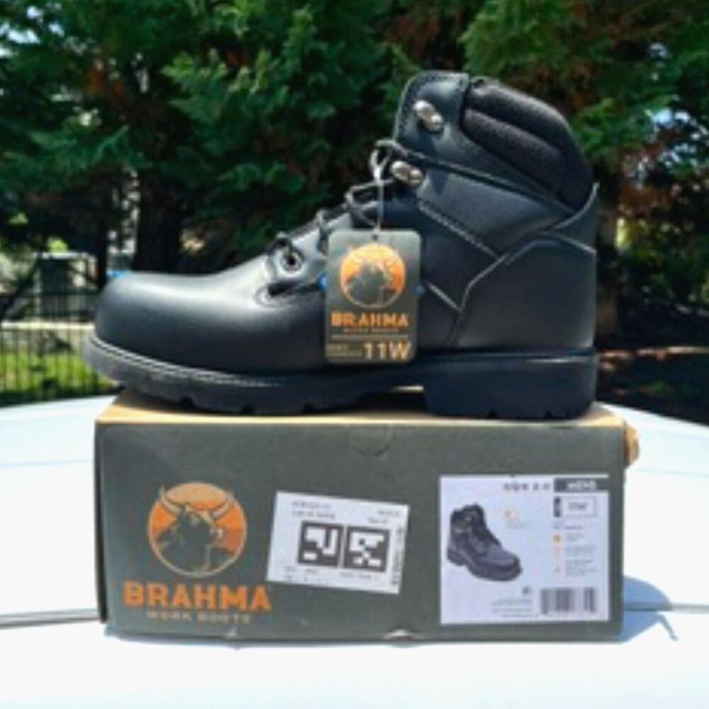 Size: 11 {Wide} Steel Toe Work & Safety Boots Gus 2.0 by Brahma . New in the Box